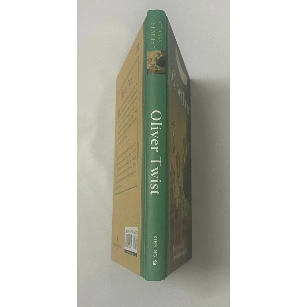 CLASSIC STARTS OLIVER TWIST CHARLES DICKENS HARDCOVER STERLING CHILDEREN BOOK
